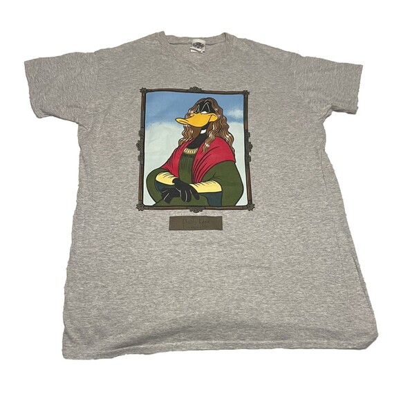Vintage 1991 Acme Clothing Co Daffy Duck Lisa T Shirt One Size Fits All Looney - Picture 1 of 4